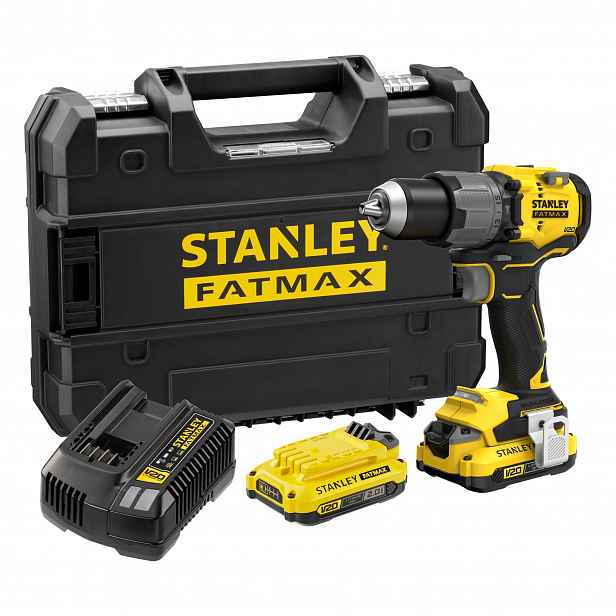 Vrtačka s příklepem AKU Stanley FatMax SFMCD726D2T-QW