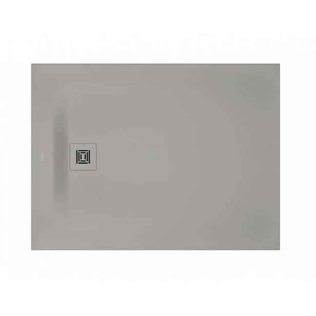 Duravit Sustano - Sprchová vanička, 120x90 cm, DuraSolid, matná šedá 720277630000000