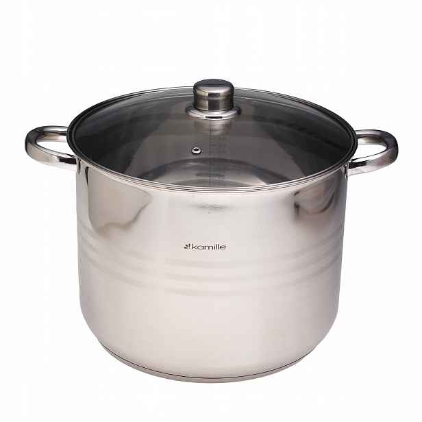 Gar Hrnec vysoký S Poklicí gastro Ocel Gaz Indukce