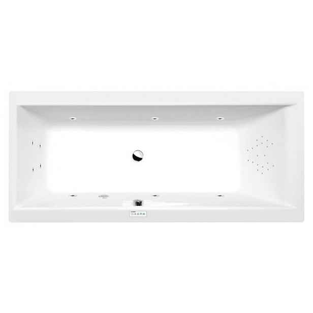 Masážní vana Polysan Cleo 180x80 cm Highline Hydro akrylát levá i pravá 95611.5010