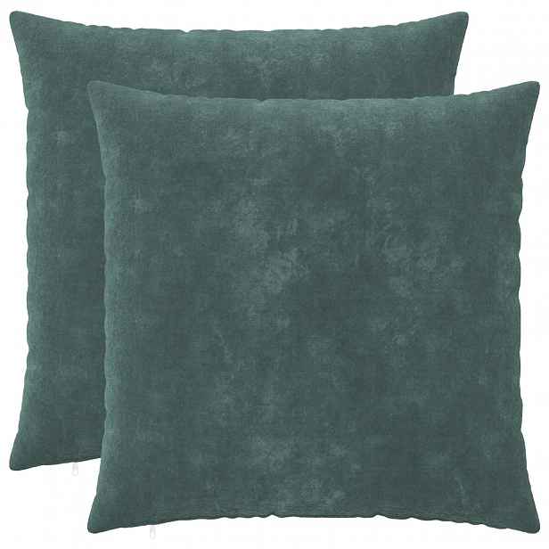 vidaXL Povlak na polštář 2 pcs HEERLEN Mořsky modrá 60 x 60 cm
