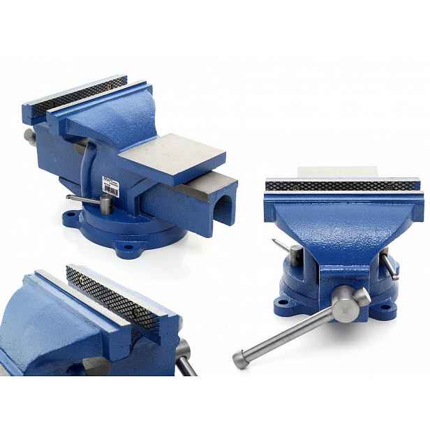 Otočný Zámečnický Svěrák S Kovadlem KD1100 75 mm