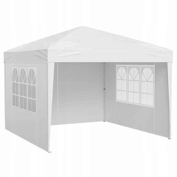 Stan 3x3 m, skládací, se 3 stěnami, s možností regulace oken, pro zahradní akce