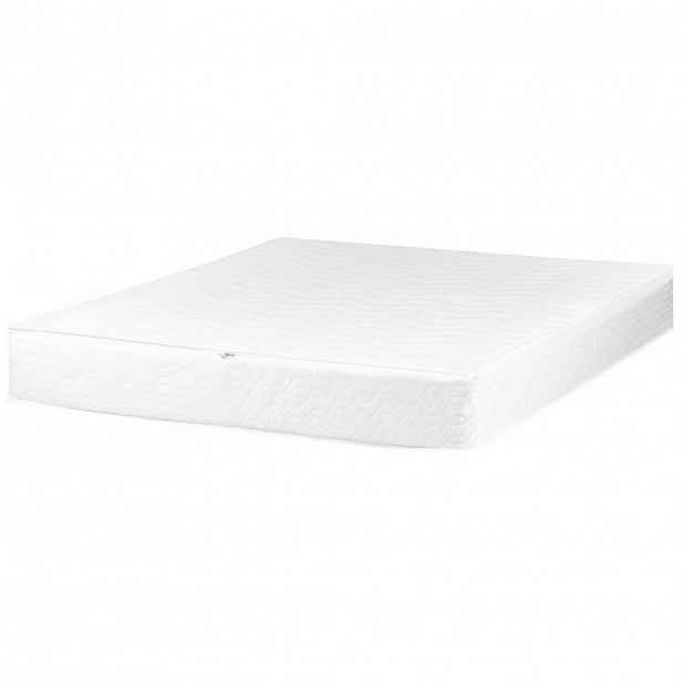 Beliani POVLAK NA VODNÍ POSTEL 140/200 cm Bílý Pure