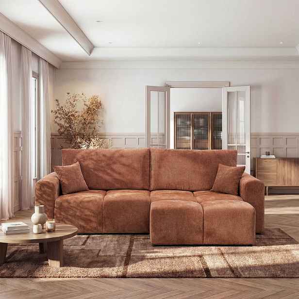 Elvisia Rohová sedací souprava BALOO | univerzální Barva: Otto 115