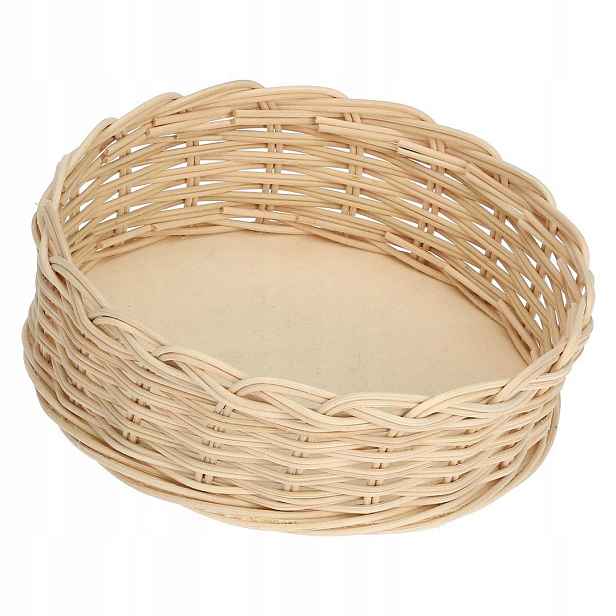 La Porcellana Bianca Midollino Proutěný koš na vázu 23 cm