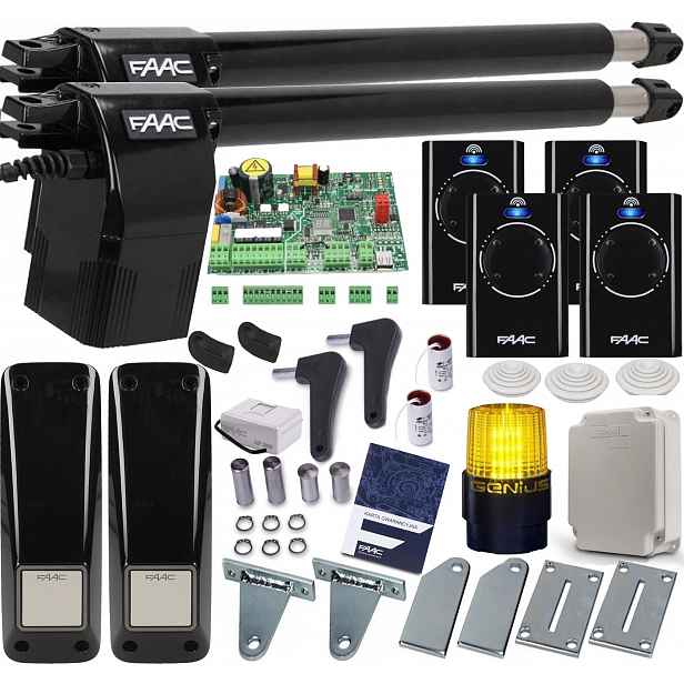 Sada Automatizace Faac Alfa 414 4x Pilot Led Lampa