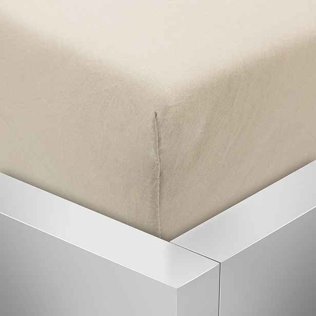TP Jersey prostěradlo 220x200 Premium - Béžová