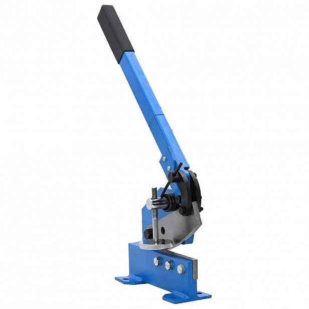 vidaXL Pákové nůžky na plech 125 mm modré