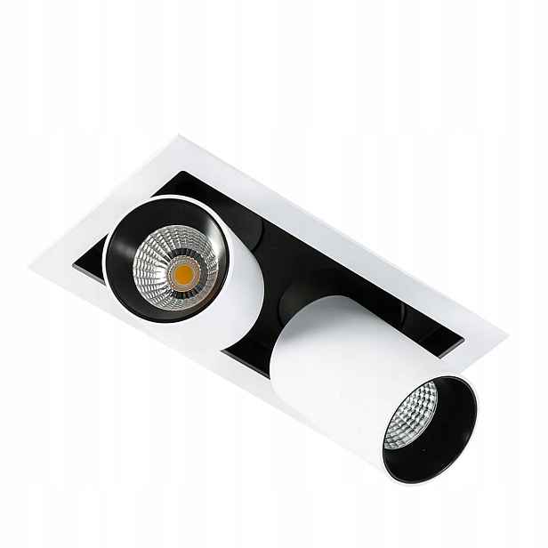 Závěsná lampa Italux Mercanta Led moderní černá