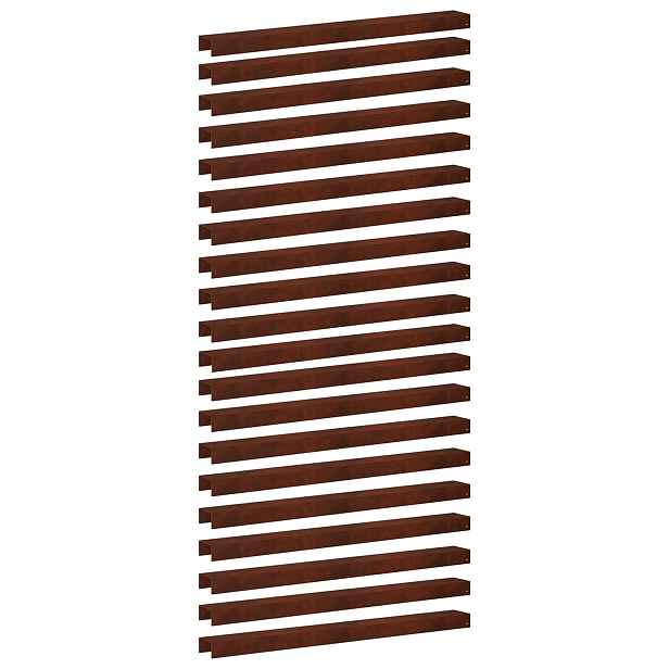 vidaXL Krycí profil na zahradní obruby 20 ks 100 x 10 x 5 cm