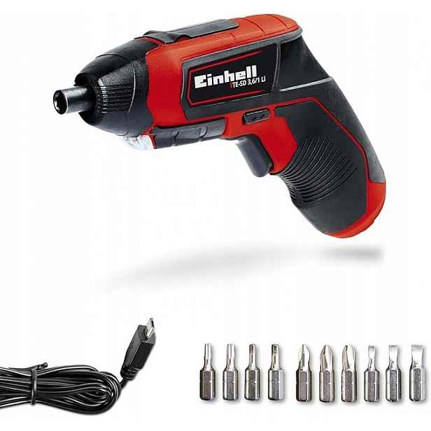 Aku Šroubovák Einhell akumulátorové napájení 3,6 V Te-sd 3,6/1 Li