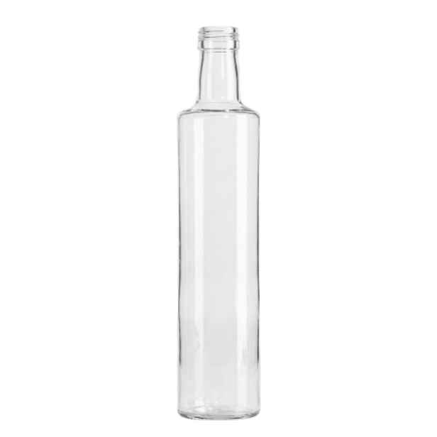 Skleněná lahev Dorica 500 ml čirá PP 31,5
