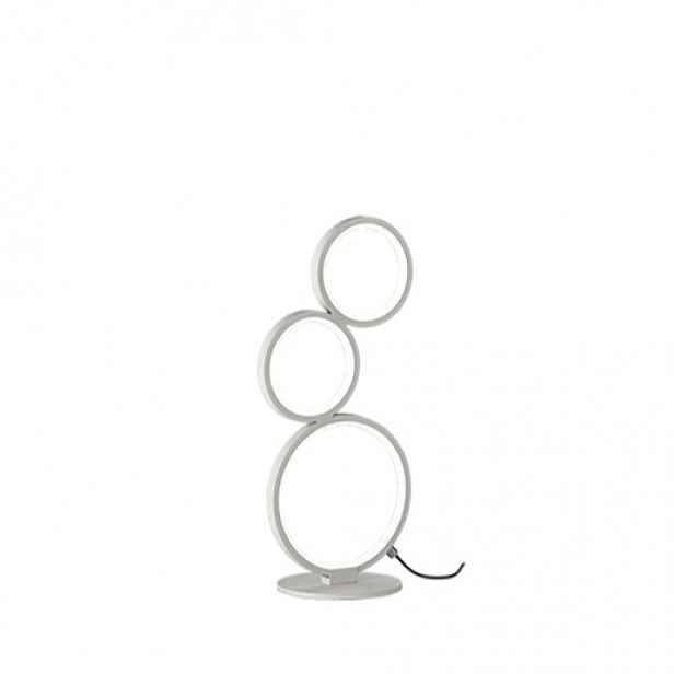 Trio Rondo led stolní lampa bílá 522610331 TR522610331