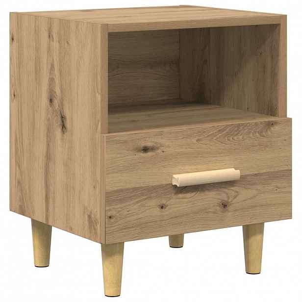 vidaXL Noční skříňka Artisanový dub 40 x 35 x 47 cm Kompozitní dřevo