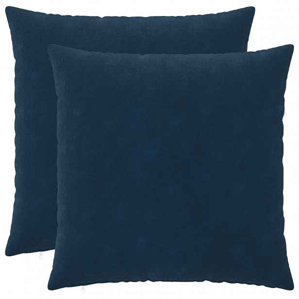 vidaXL Povlak na polštář 2 pcs HEERLEN Modrá 60 x 60 cm