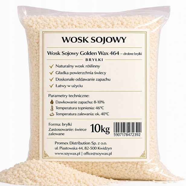 Vosk Golden Wax 464 Aak 100% sója 10 kg
