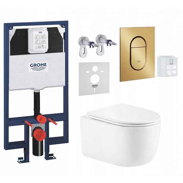7v1 Wc Set, Stelaz Grohe Slim Wc Mísa Tornado Imprese Tlačítko