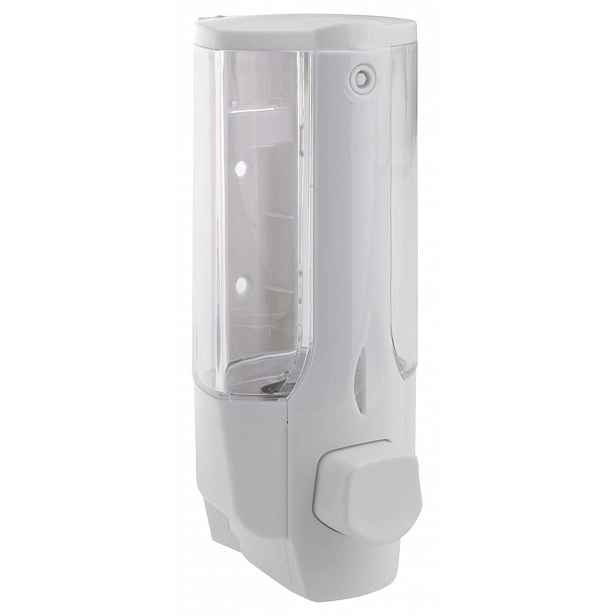 Aqualine - Dávkovač tekutého mýdla 350 ml, bílá 72027