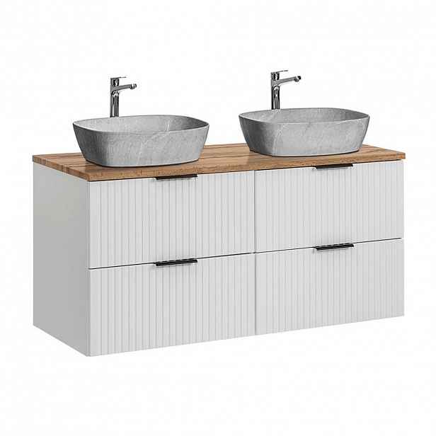 Petits-meubles DVOJUMYVADLO 120.8cm Adriel Bílá