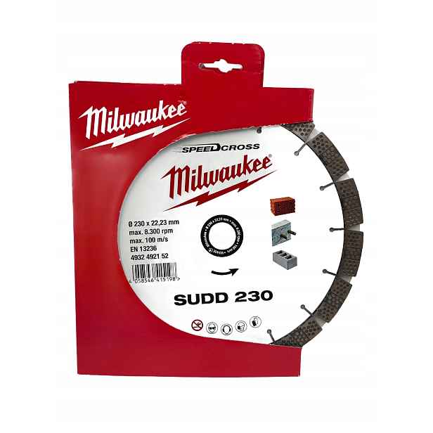 Diamantový kotouč Sudd 230 x 22,23 mm Milwaukee 4932492152