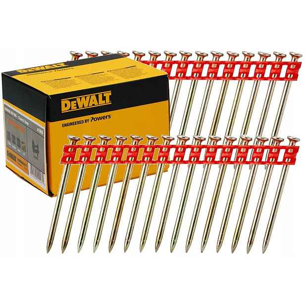 Hřebíky Na Pásku Pro Betonu Z Oceli Do Hřebíkovačky DCN890 DeWalt DCN8903057