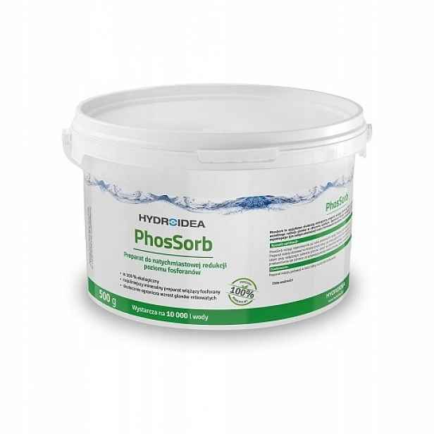 Hydroidea PhosSorb 500g Fosforečnany odstraňuje řasy a jezírka