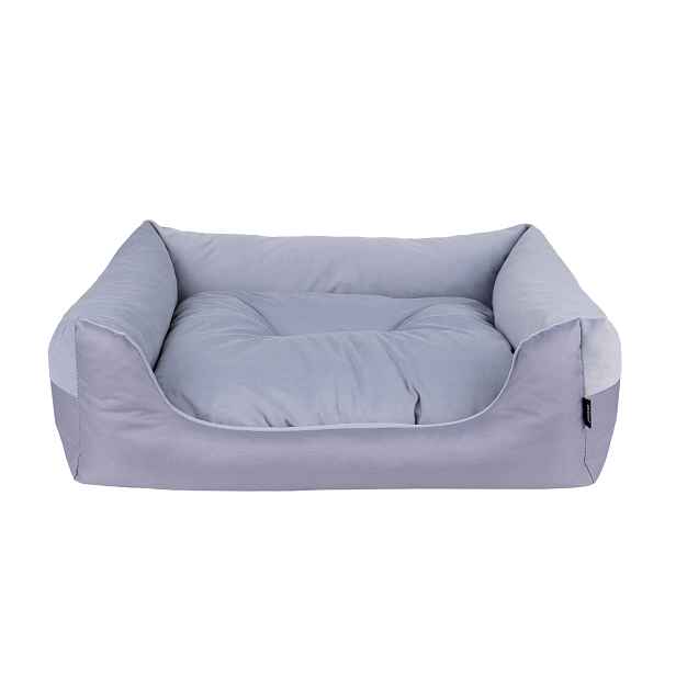 Pelíšek pro psa PRITTA SOFA modrá velikost S, M, L, XL Rozměr: XL - 90x72x22 cm