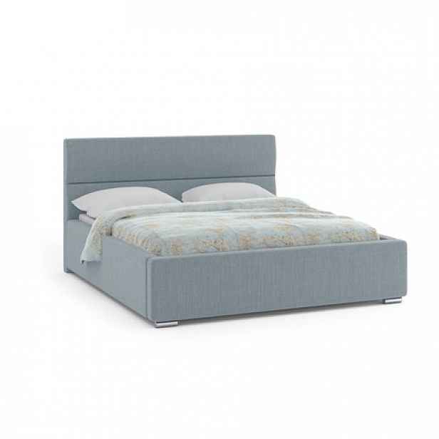 Čalouněná postel NEVADA 180x200 cm Modrošedá