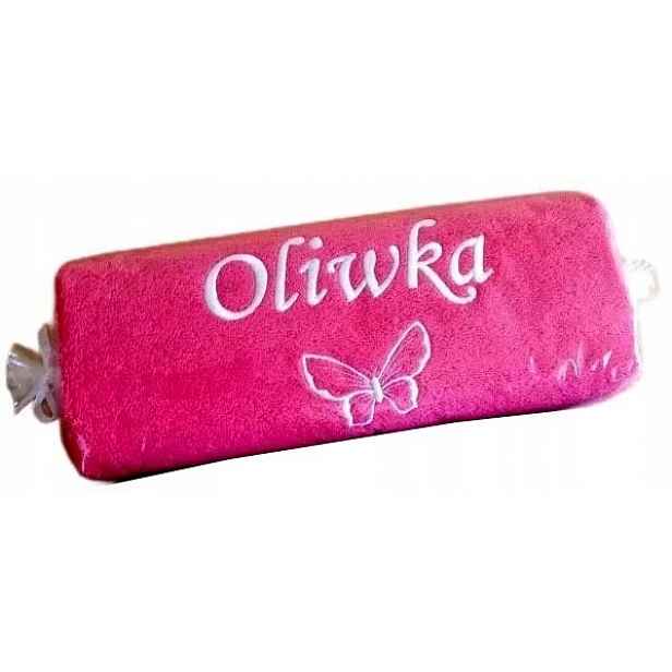 Dárek na Den dětí pro dívku, dceru, vnučku, Ručník s jménem Výšivka