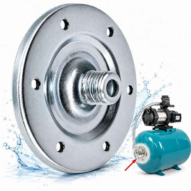 Přírubové Víko Pro Nádrž Na Hydrofor Multi 1100 Inox 100L Omnigena
