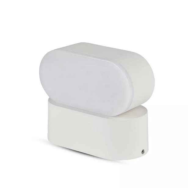 V-tac Nástěnné svítidlo 6W Led bílé IP65 otočné 350st VT-816 3000K 722lm