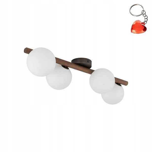 Stropní svítidlo Estera Wood Orzech 10270 Tk Lighting