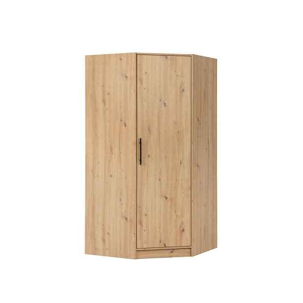 MASSENO ŠATNÍ SKŘÍŇ S OTOČNÝMI DVEŘMI VANO, 95/190/95 cm 1dveřová, dub Artisan