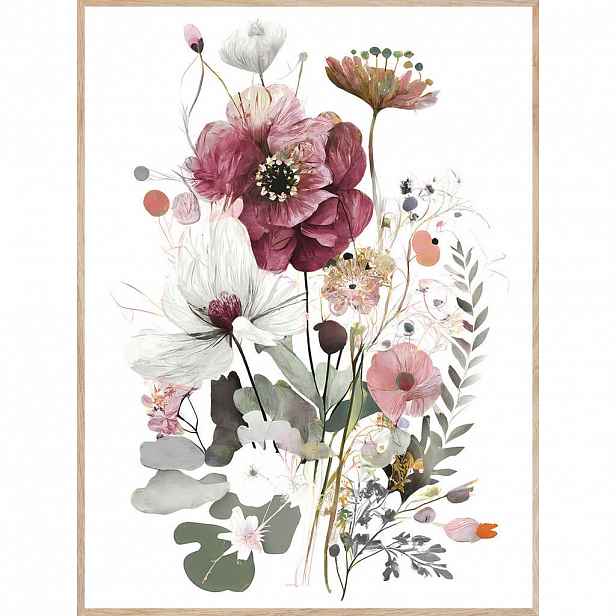 Monee OBRAZ NA PLÁTNĚ, květiny, 50/70 cm - Obrazy na plátně - 0050900291