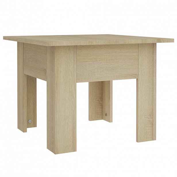 vidaXL Konferenční stolek dub sonoma 55 x 55 x 42 cm dřevotříska