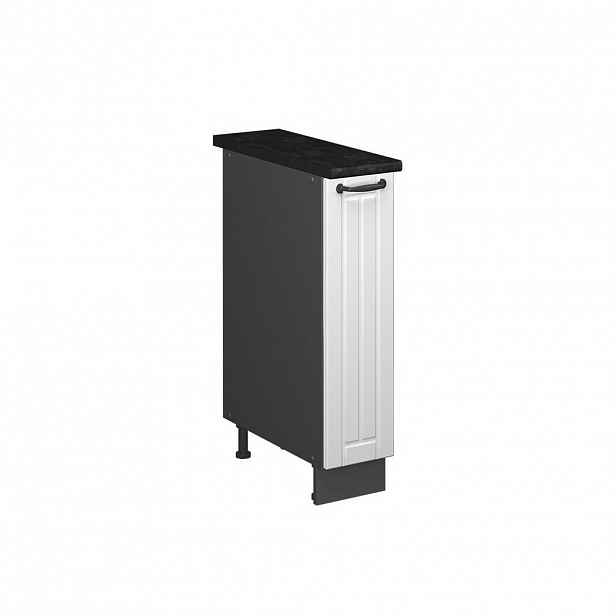 Vicco LÉKÁRNIČKOVÁ SKŘÍŇKA Fame-Line, Bílý venkovský dům/Antracit, 20 cm, PD Antracit