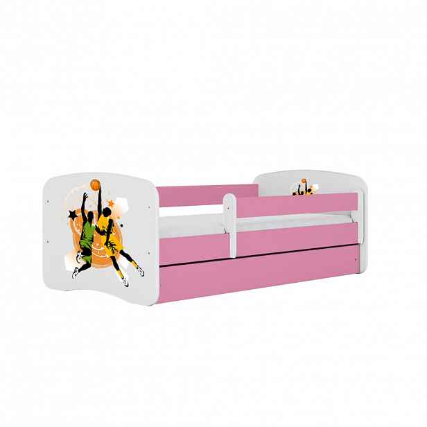 RAUMHIRSCH FURNITURE DĚTSKÁ POSTEL Basketball se zásuvkou 180/80 90/61/184