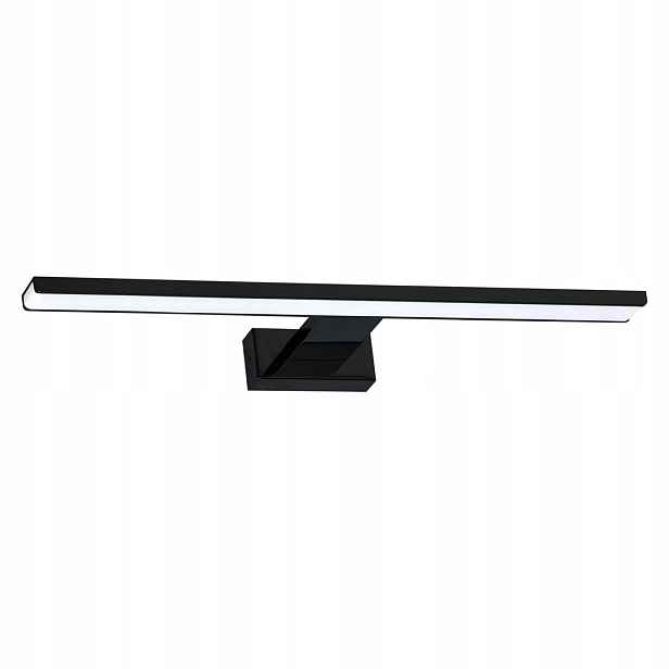 Led nástěnné svítidlo Milagro Shine Černé IP44 966lm 4000K 60 cm