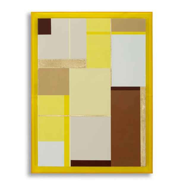 Mauro Ferretti Obraz Lacquered 60x80 cm žlutý/hnědý