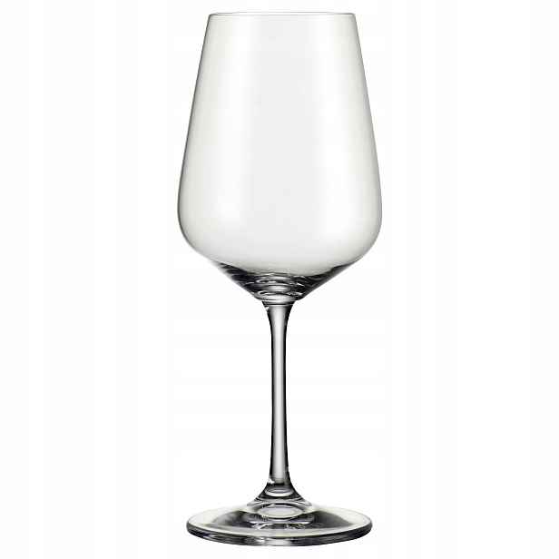 Sklenice na víno Bohemia Cristal No.1 480 ml, cejch 1/8 l 6 ks