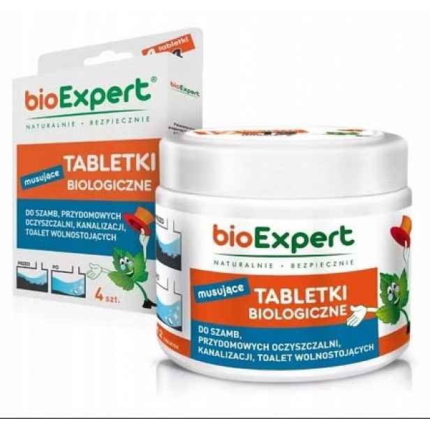 Biologické tablety do septiků 12+4 kusů BioExpert