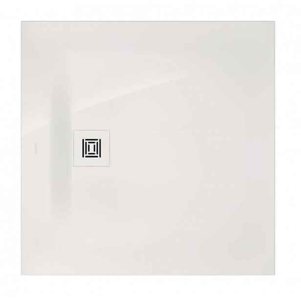 Duravit Sustano - Sprchová vanička, 90x90 cm, DuraSolid, lesklá bílá 720271730000000