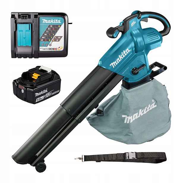 Foukač vysavač drtič Makita DUB187RT Lxt 18V Bl Xpt 1x5Ah 64 m/s