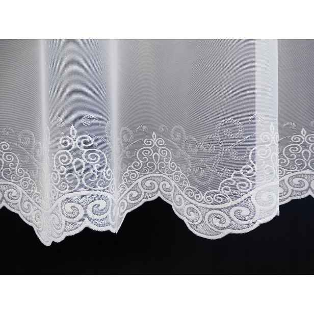 Mg Záclona 35452 Bílá 300x150 cm, hotová, obšitá páskou M