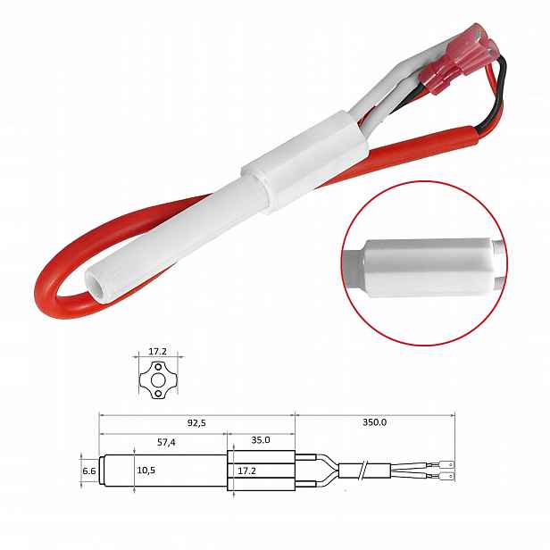 Zapalovač Kipi ohřívač pelet 150W keramický
