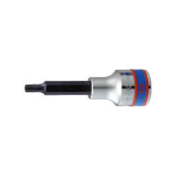 Hlavice zástrčná s otvorem King Tony 1/2 CrV TORX T27 403727