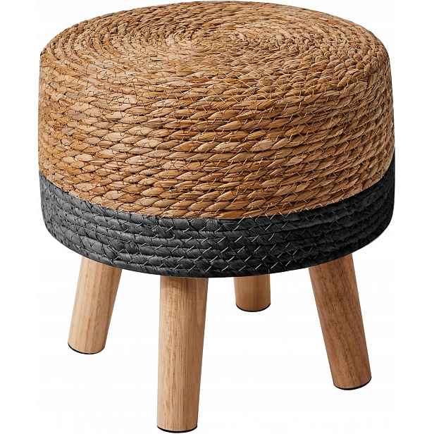 Malá podnožka Pufová Taburet Stolička do ložnice obývacího pokoje ložnice 32×32×32 cm