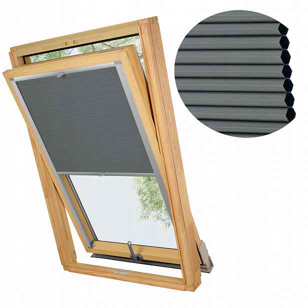 Medová Plástev Grafit Do Okna Velux MK08
