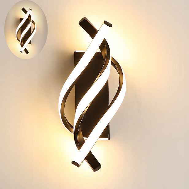 Nástěnné Svítidlo Bílé Led Lineární Lampa 3000K Moderní Do Obývacího Pokoje 2500LM